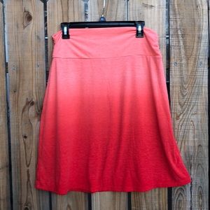 Watermelon Ombré skirt